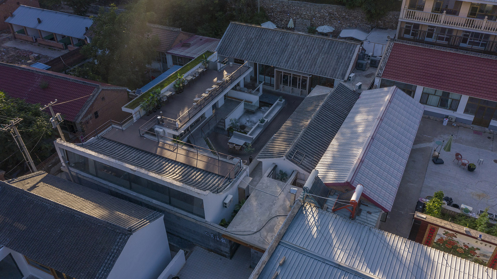 右蔦乡村庭院餐厅，北京/丰富材料打造活力乡村就餐空间-53