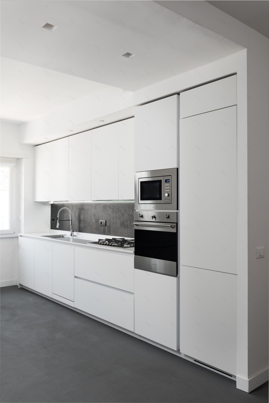 罗马小公寓的北欧风设计-1