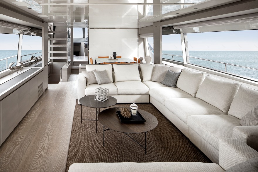"Sanlorenzo SL 86 游艇 | 优雅精致的开放式空间设计"-0