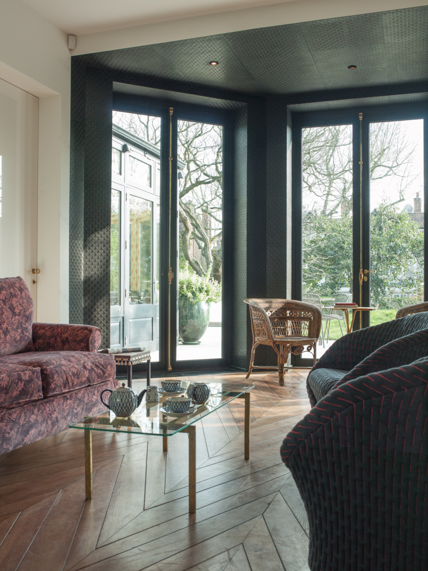 伦敦北部别墅 | 东西方文化交融的现代空间-27