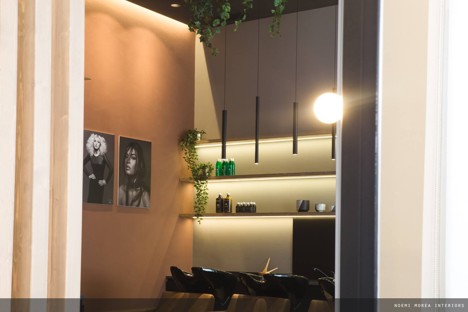 NOEMI MOREA interiors, NOEMI MOREA丨理发店丨C O N C I T A hair saloon-17