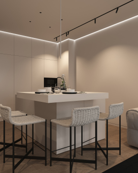 现代平层设计|Z.Design architecture|乌克兰首都基辅全案设计