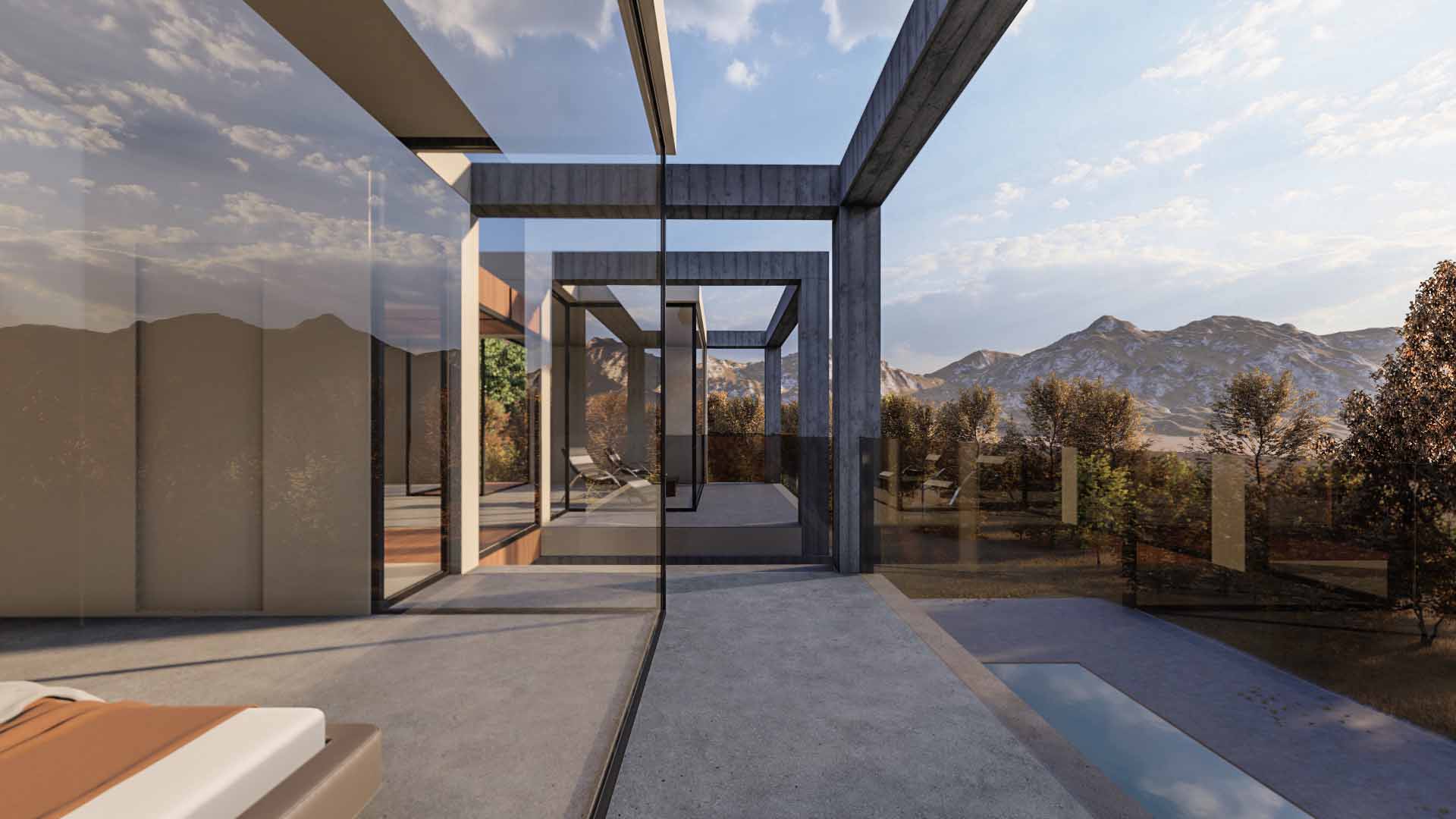 "实现环保与艺术共存的 Beton brut house"-4