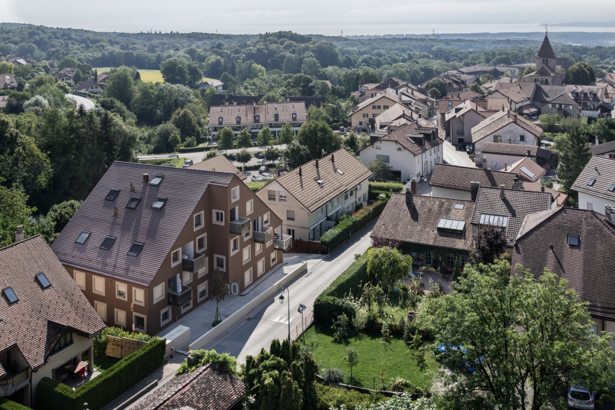 瑞士 Genolier 公寓建筑-5