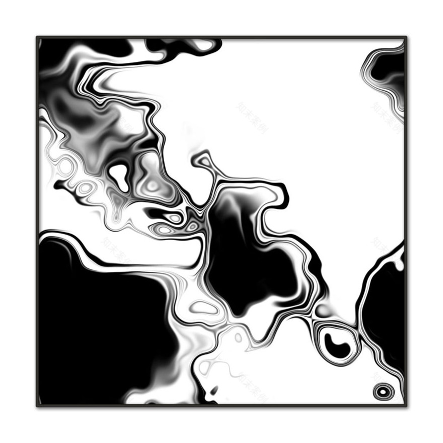 黑白调和的空间艺术——极简别墅设计-1