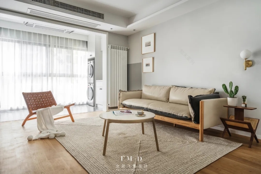 合肥 90 后夫妻的现代治愈系家居-22