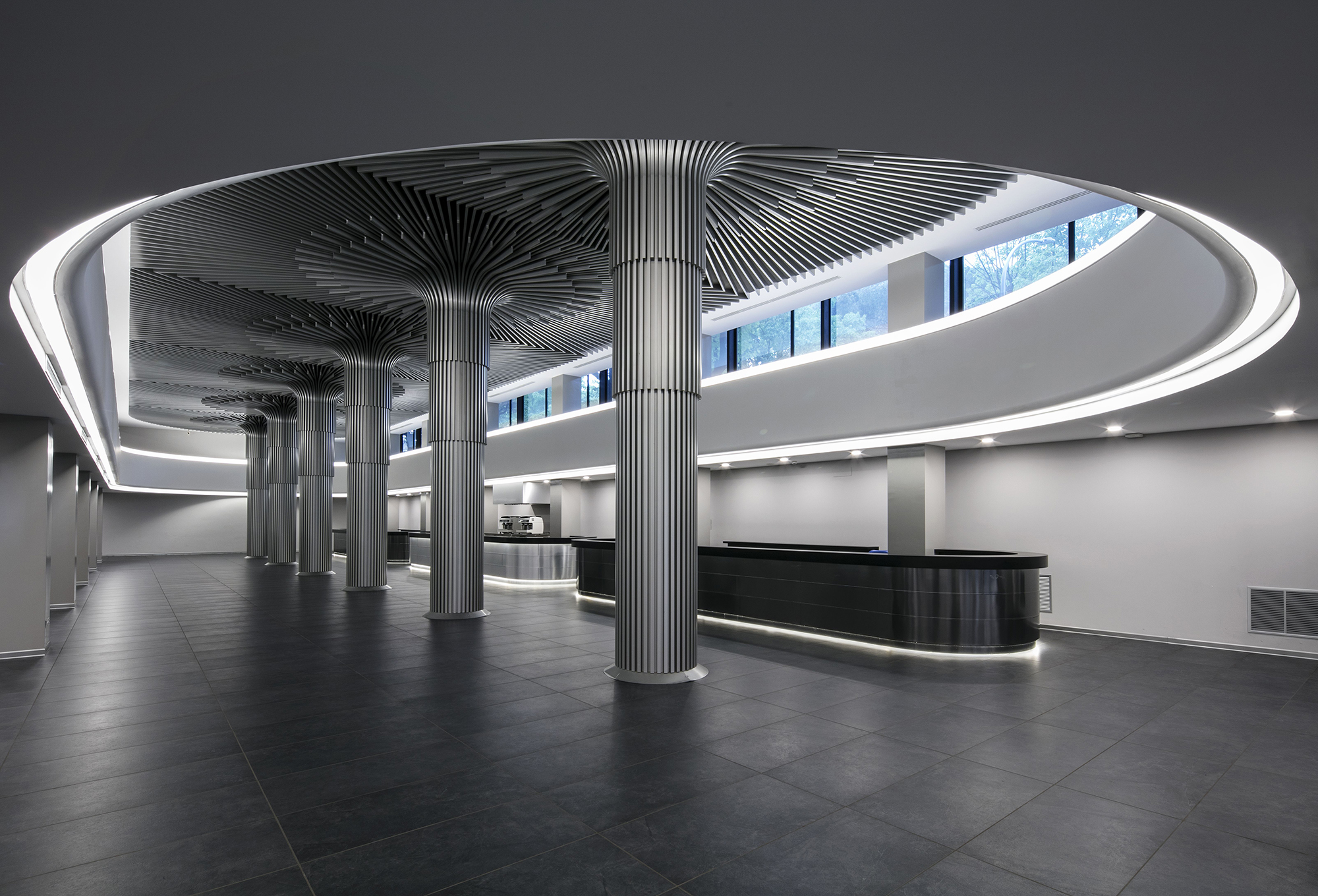 罗马技术大厅翻新 · 现代风格与先进技术的完美融合-4