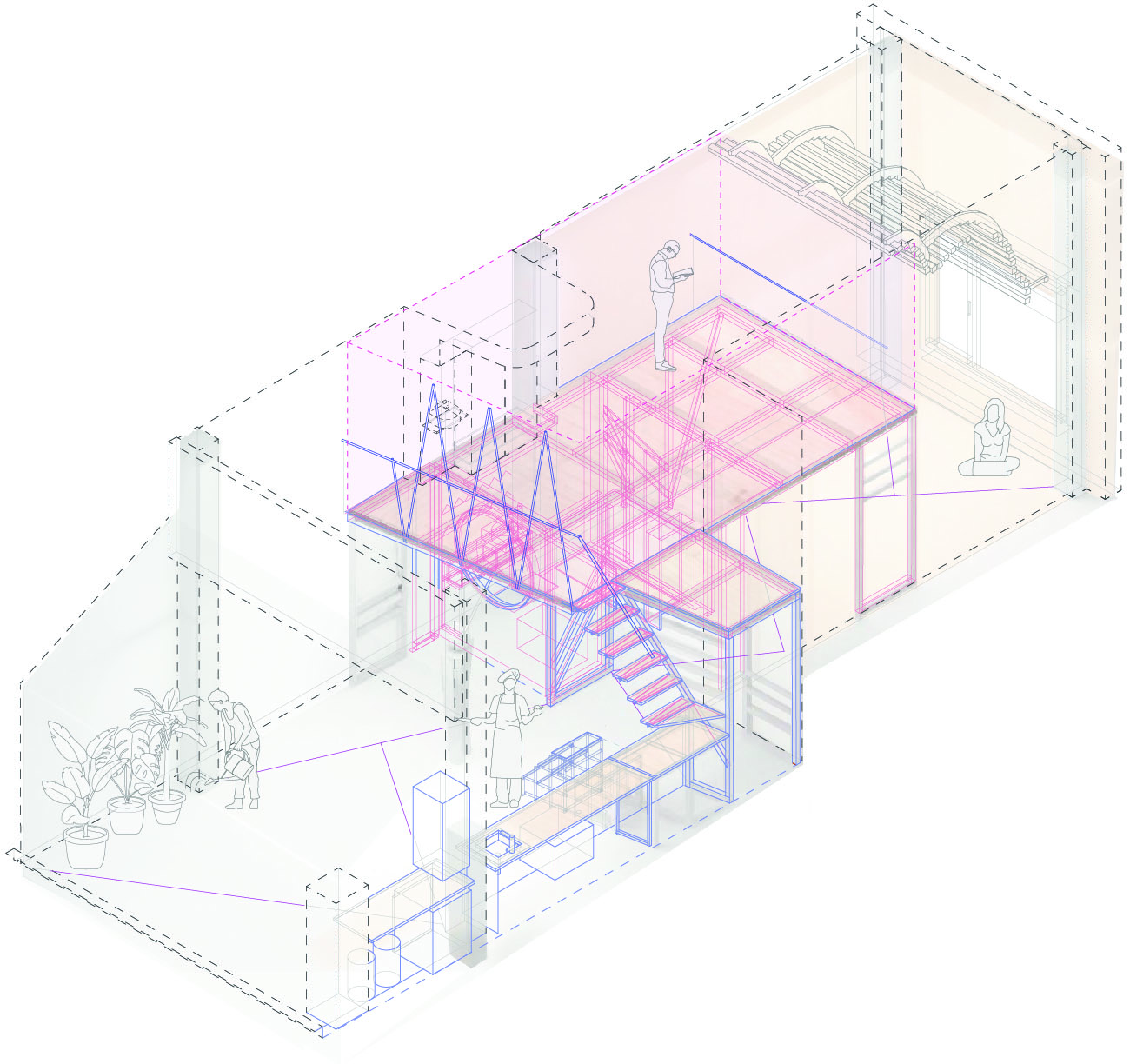 马德里 UPHouse 公寓改造丨西班牙马德里丨Cumulolimbo-7