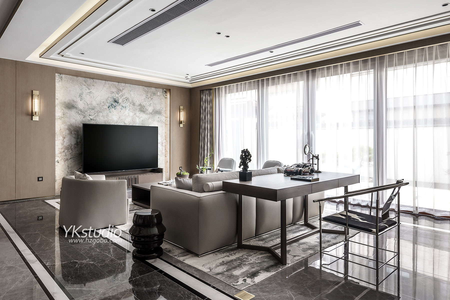 新中式风格别墅-6