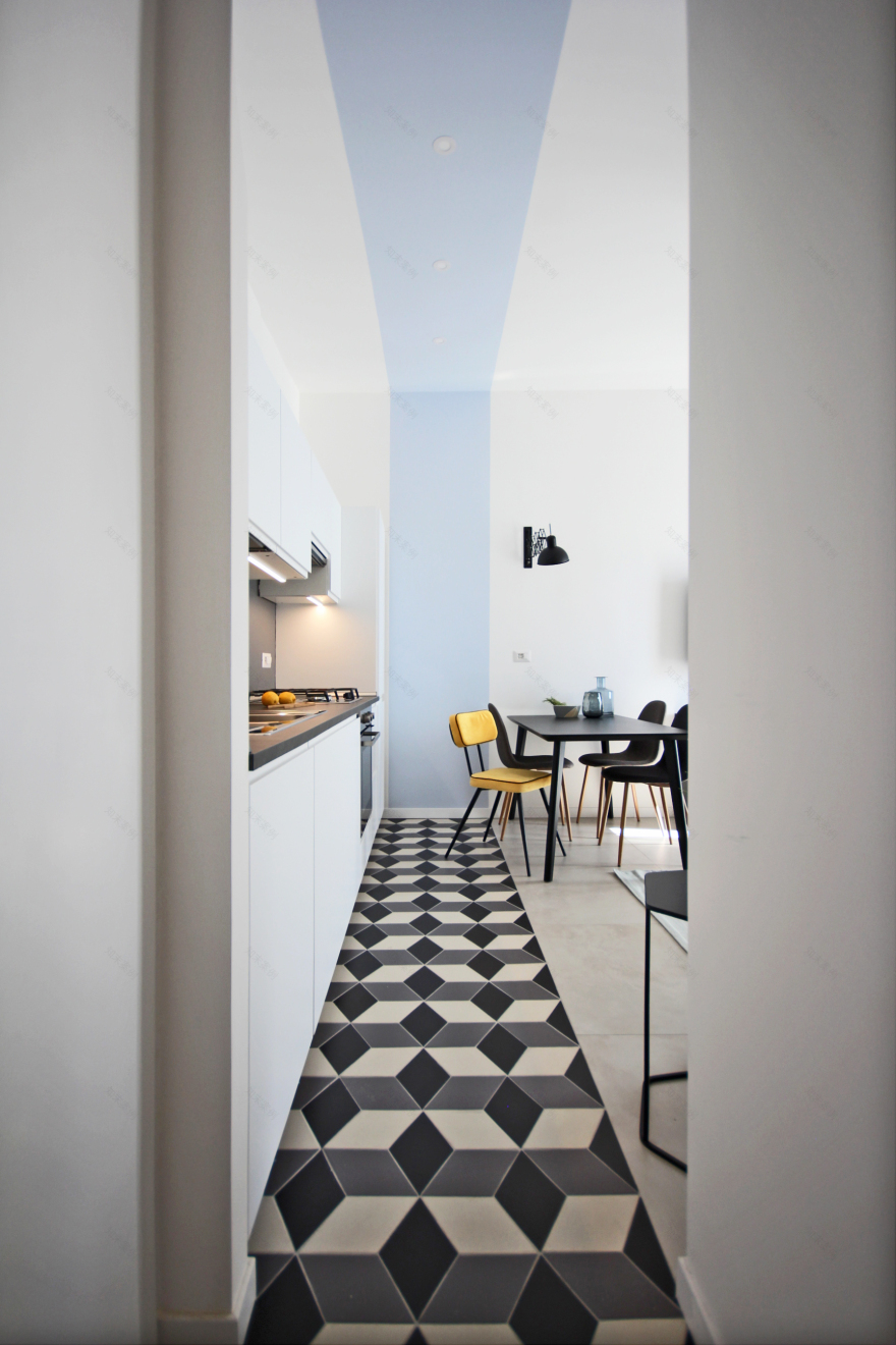 那不勒斯风情小公寓,传统与创新的完美结合-4