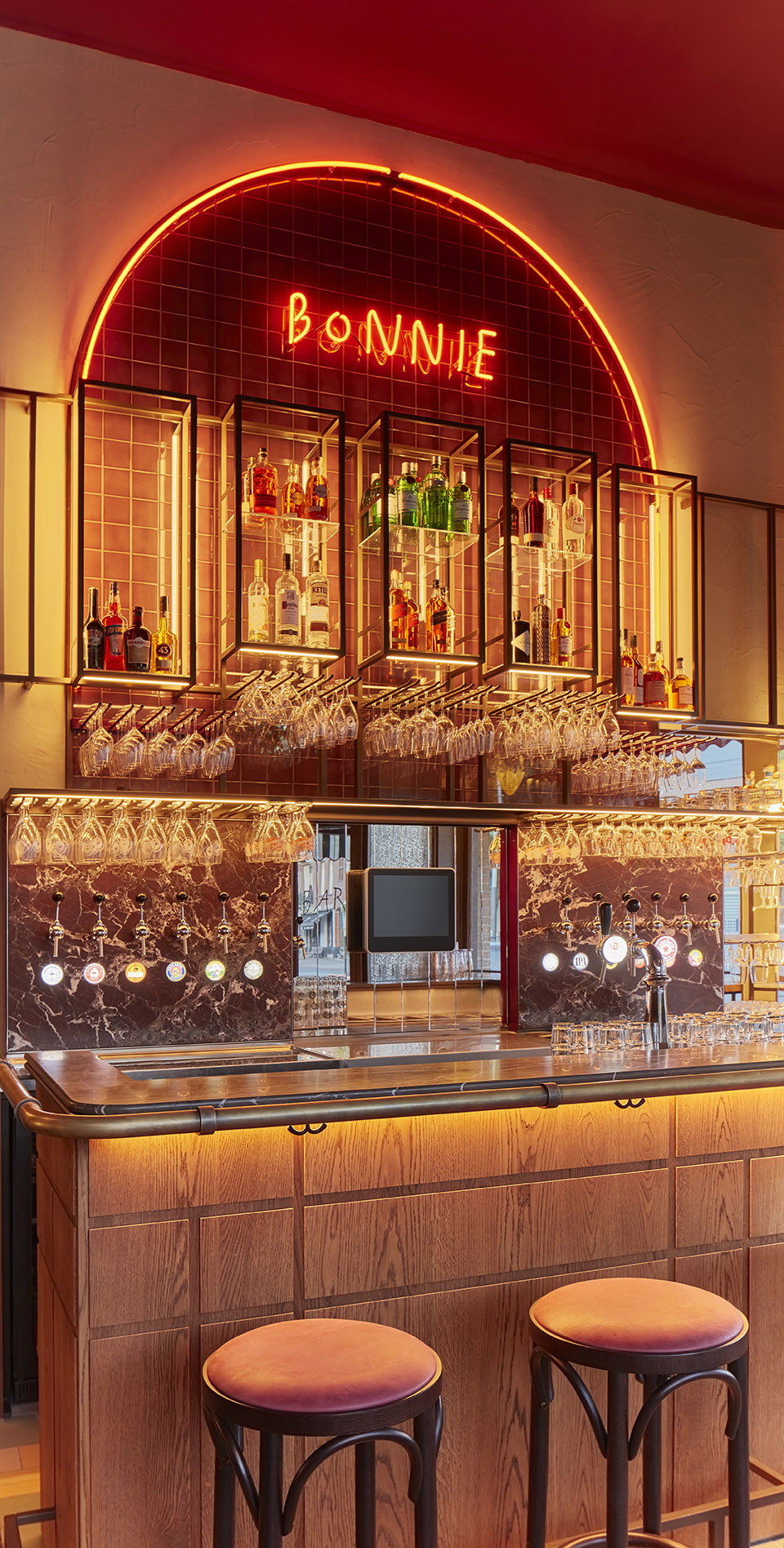 Bonnie酒吧，阿姆斯特丹/在旧式风格和温暖的亲切感之间取得完美平衡-64