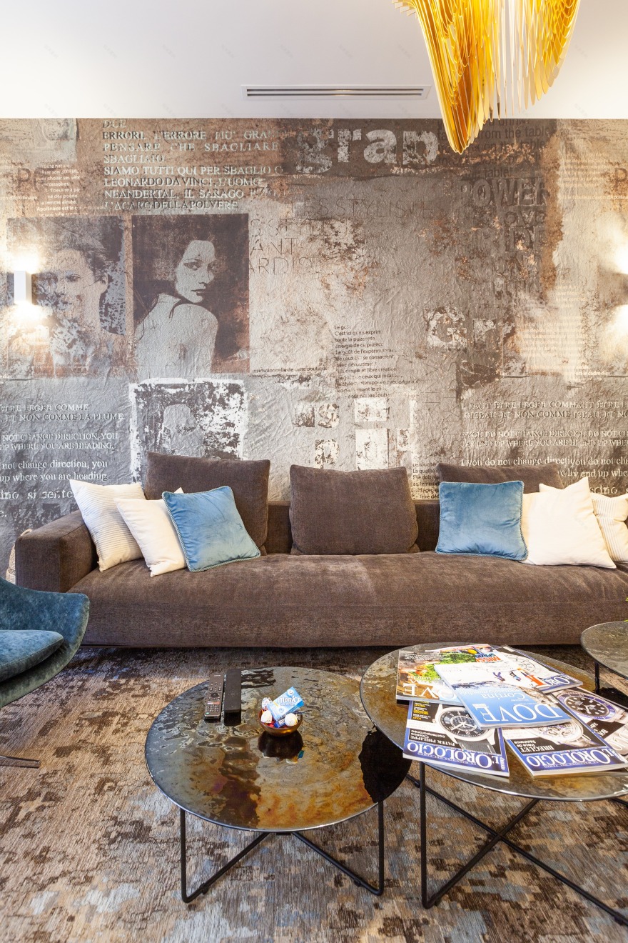 米兰中央车站公寓绿色垂直墙面设计丨意大利米兰丨CLM Design & Contract-6