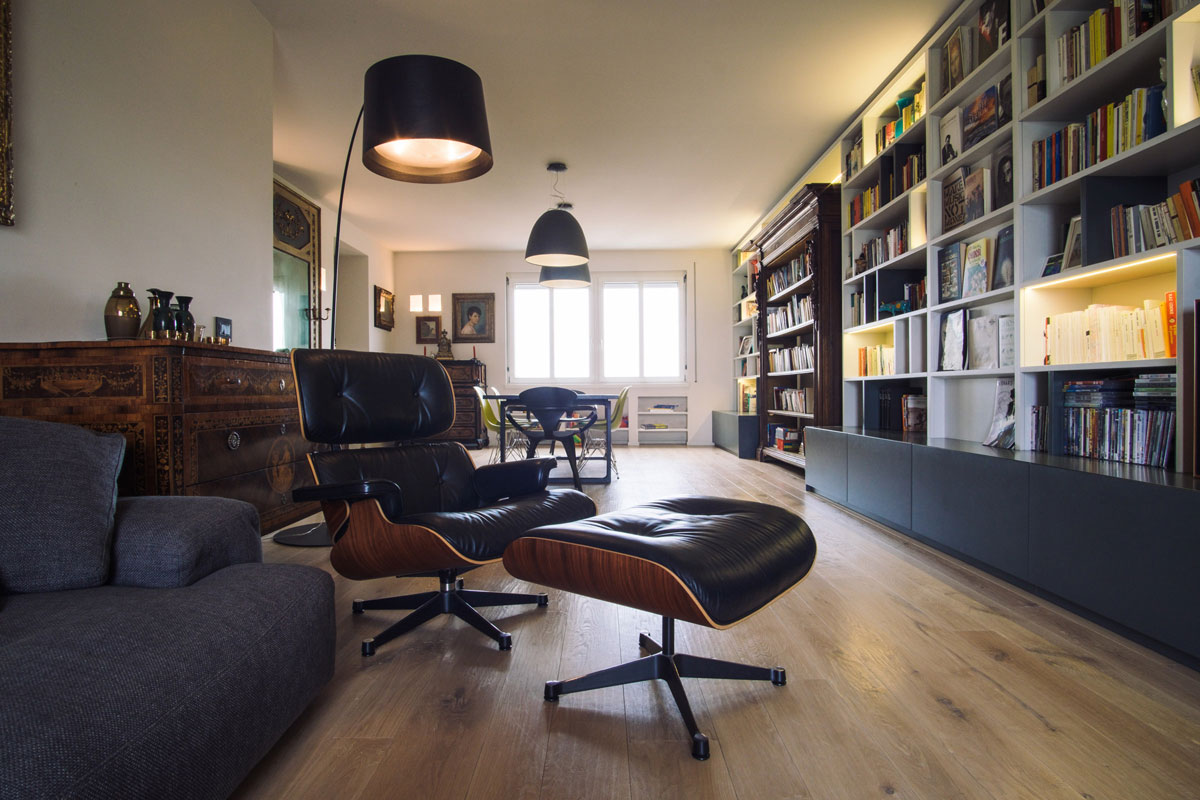 量身定制,功能与美观并重——意大利 Pavia 老公寓改造记-4