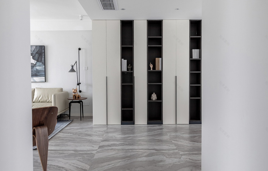 家之气息 | 双饰面厨房与火烧板卫生间设计-19