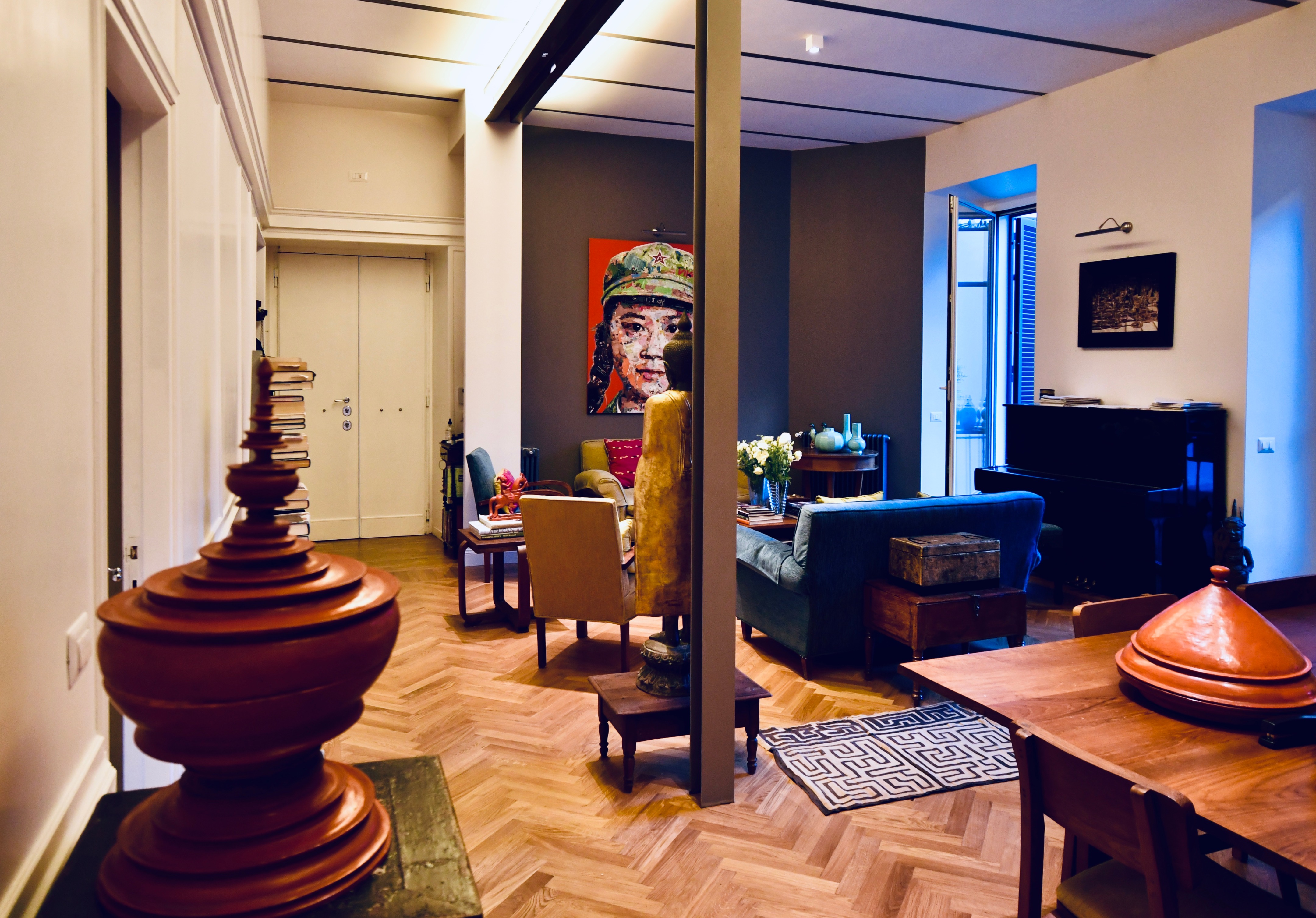 罗马市中心 220 平米地下一楼翻新设计-2