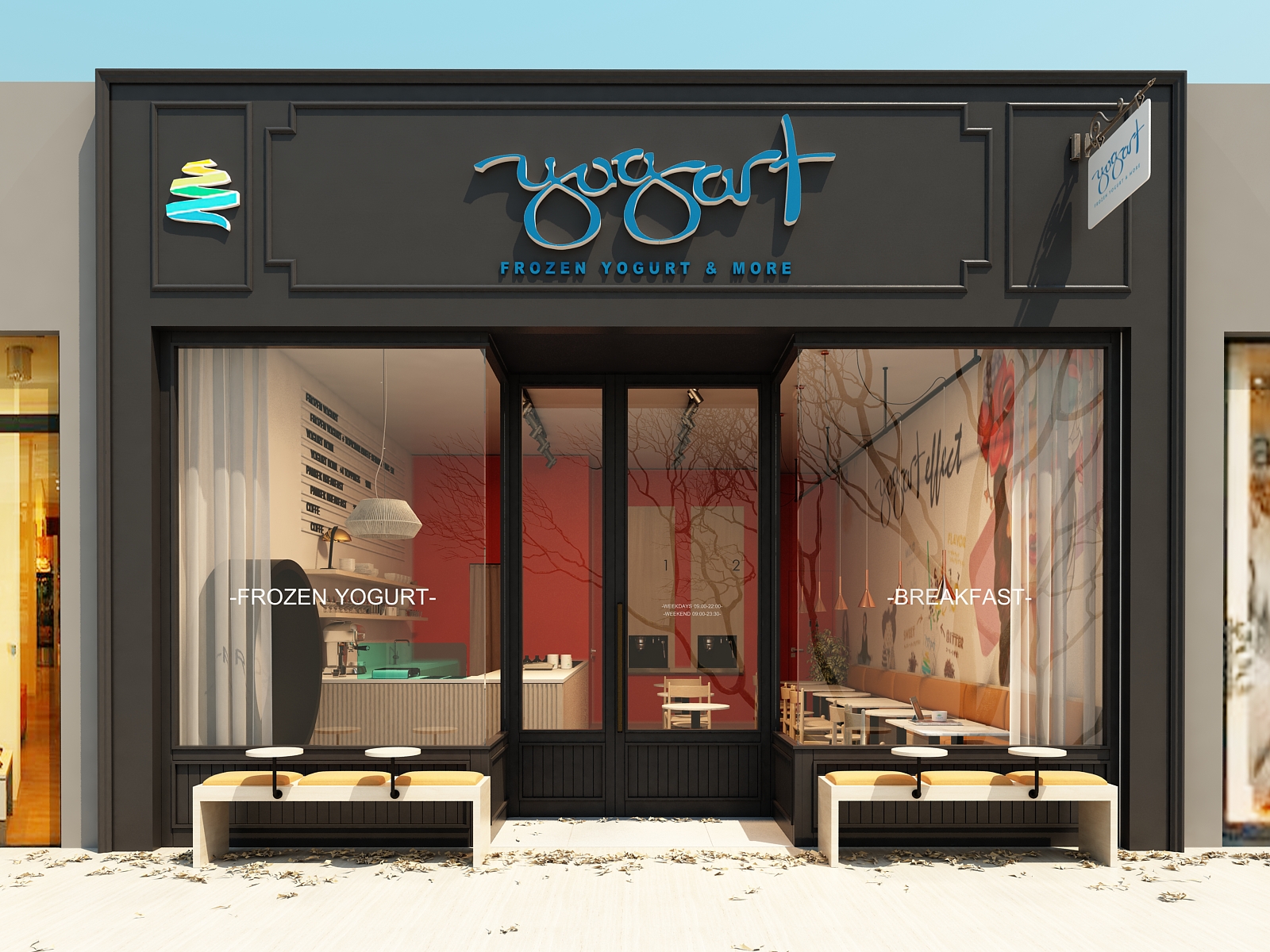 Ahmet Boztaş丨咖啡店丨cafe Yogart frozen yogurt-2