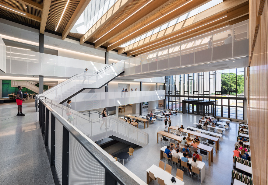 比尔里卡纪念高中丨美国丨Perkins&Will-33