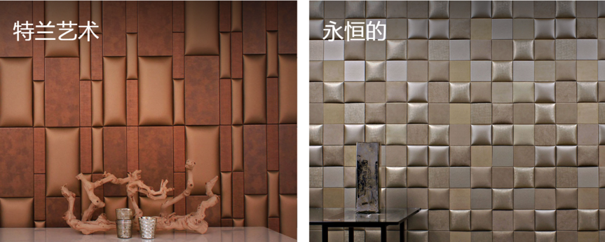 皮雕工艺在室内墙面设计中的应用-81