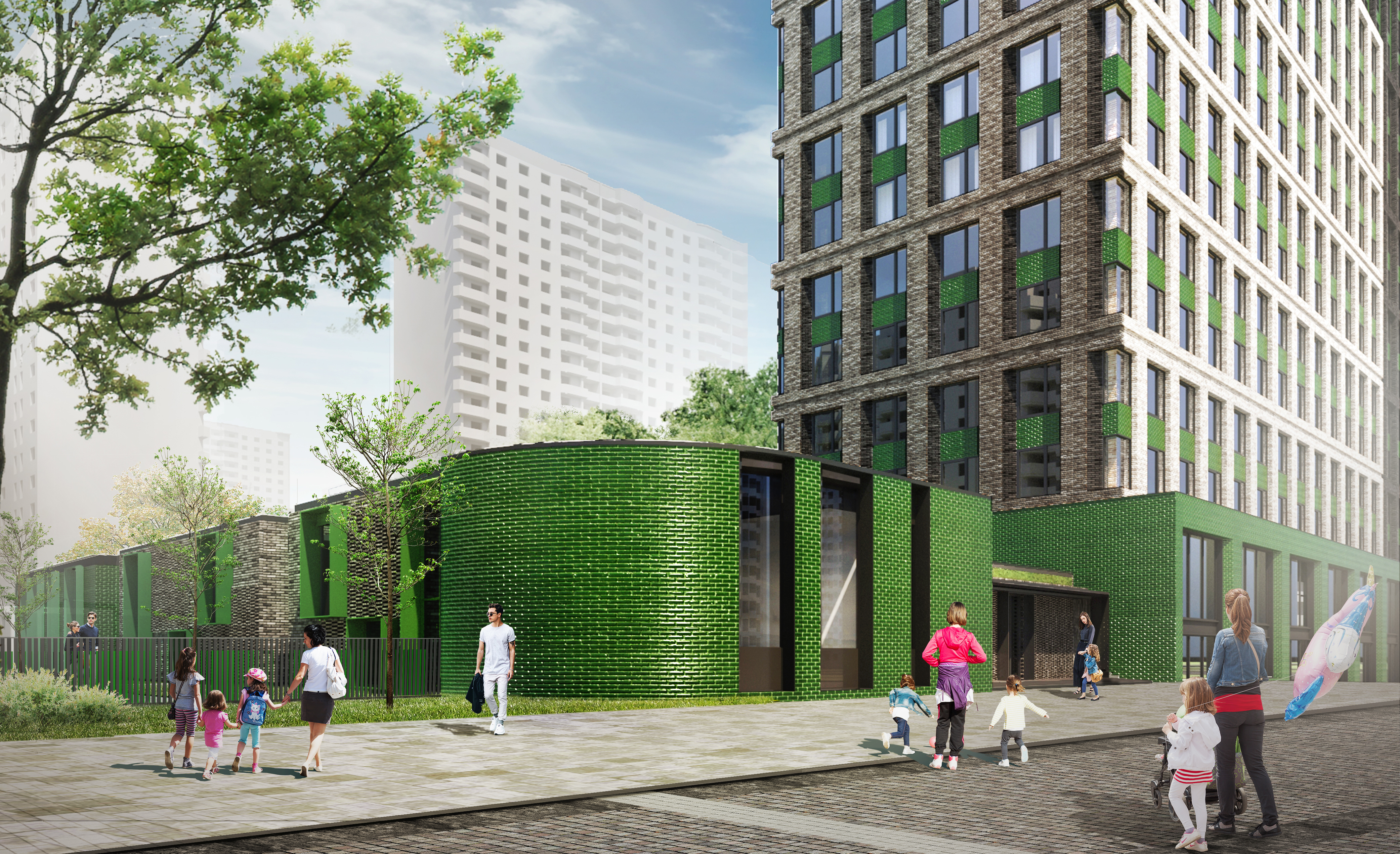 莫斯科“Tweed”住宅区丨爱尔兰科克-3