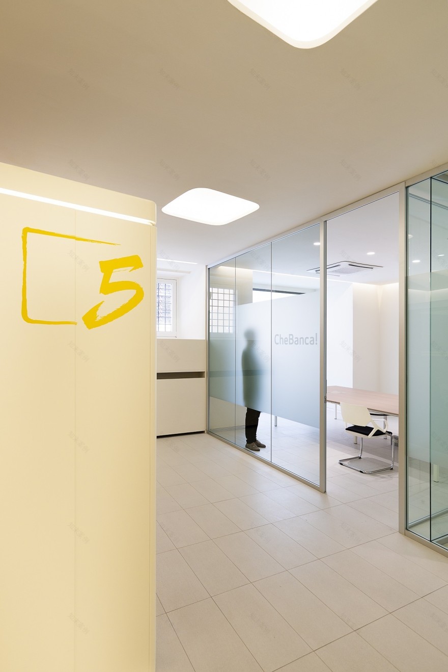 意大利 CheBanca! 银行分行室内设计解析-8