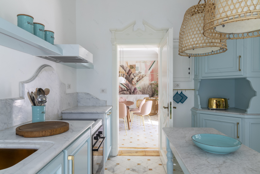 意大利海滨别墅 3VB,优雅融合雕塑空间-4