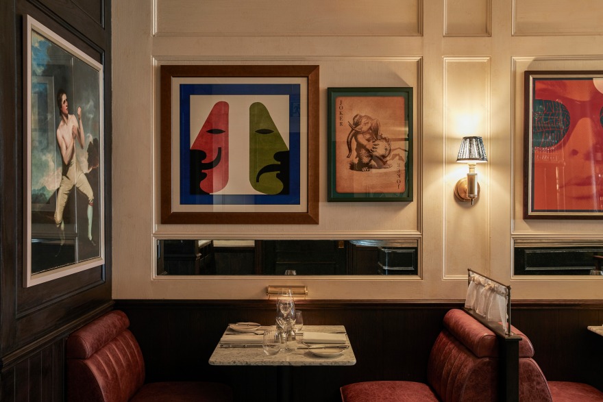 伦敦梅费尔 Moncks of Dover Street 餐厅——英伦古典与现代的完美融合-5