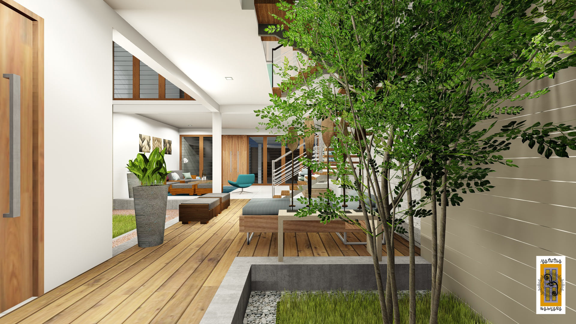 "斯里兰卡 Battaramulla 别墅 | 现代极简主义的完美体现"-5