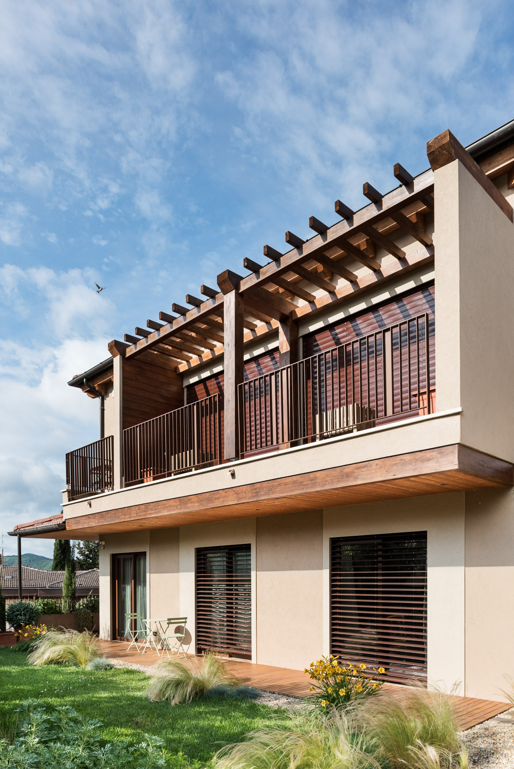 罗马郊区别墅，绿色可持续的家庭住宅-2