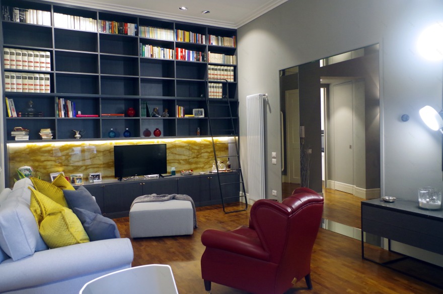 意大利 Via della Misericordia 公寓室内设计-4