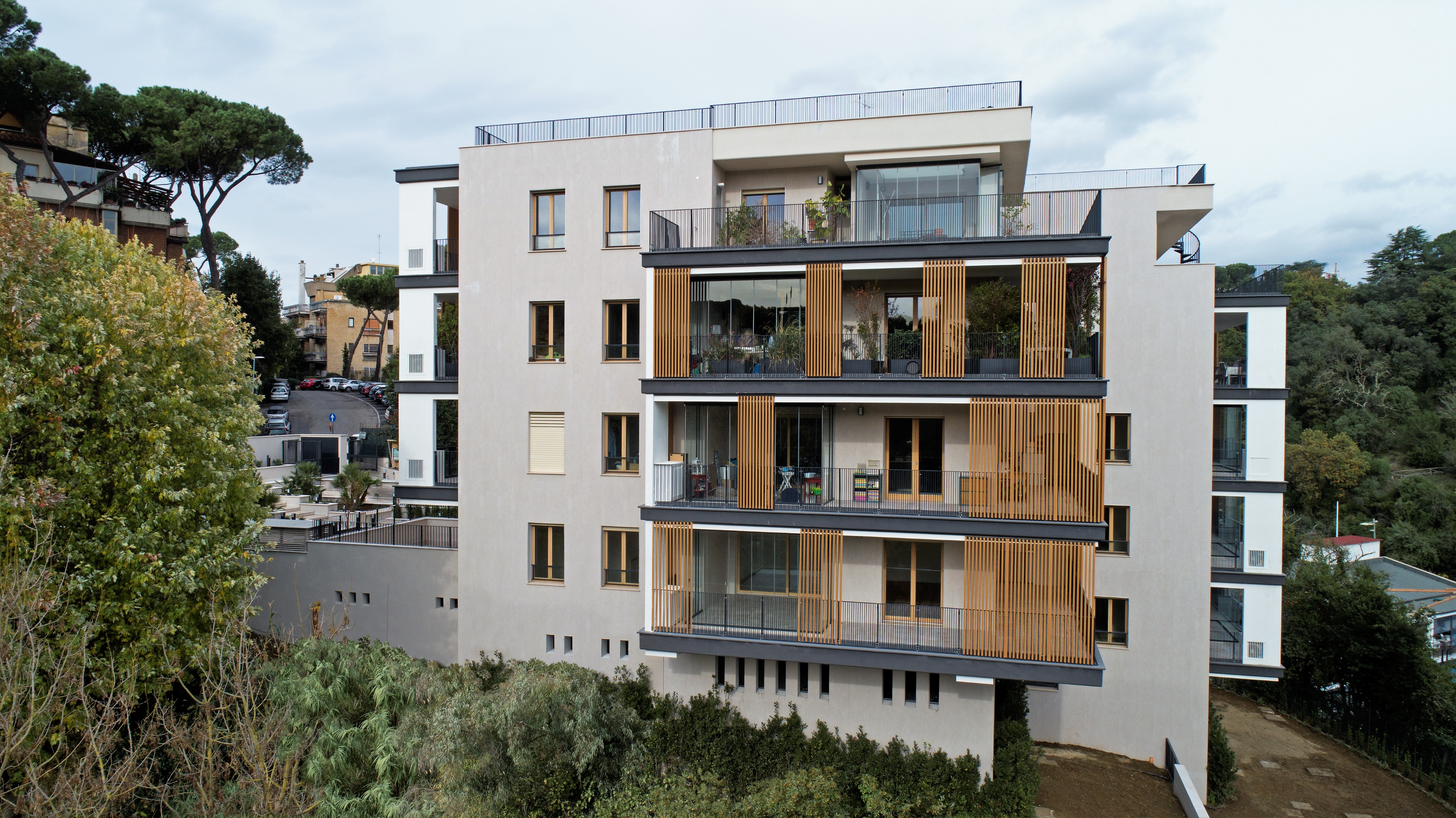 意式环保别墅设计，融入自然景观-5