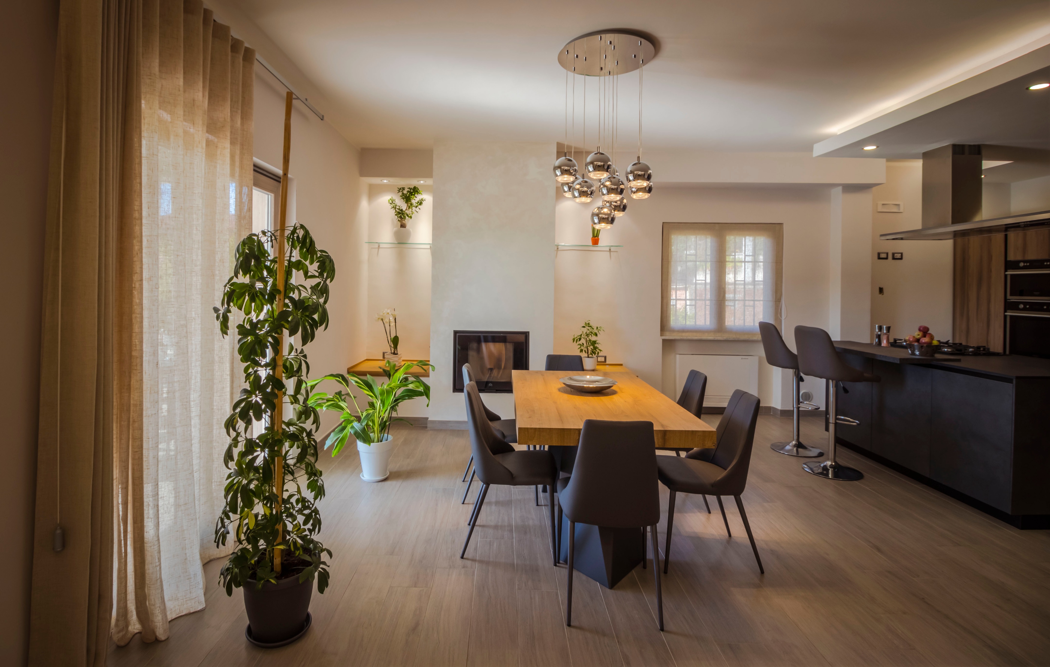 乡村别墅变身为现代都市家居-16