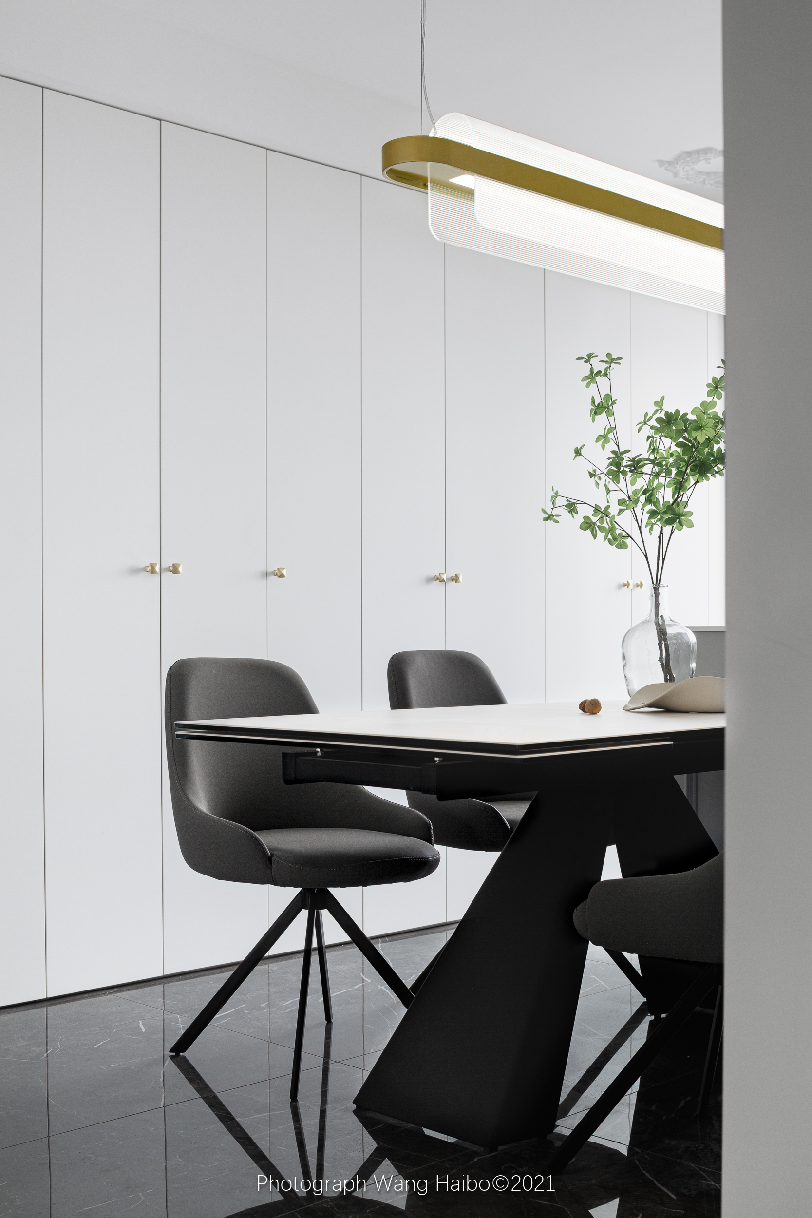 三世一屋,简约中式私宅设计丨中国湖北丨琉白空间设计-8