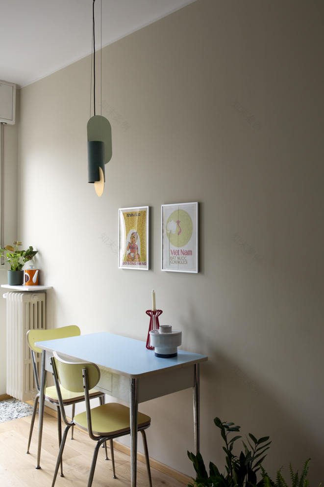 绿玫瑰的混搭之家 | 复古与现代的完美融合-10