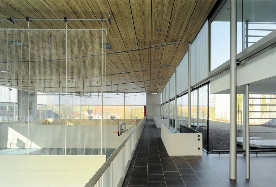 Sporthall · 绿色庭院与智能通风的创新设计丨德国丨transsolar-2