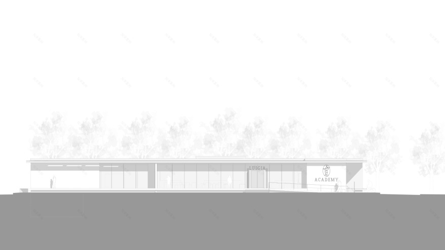 绿意环绕的“蜂巢”餐厅,培训学校一体设计-7