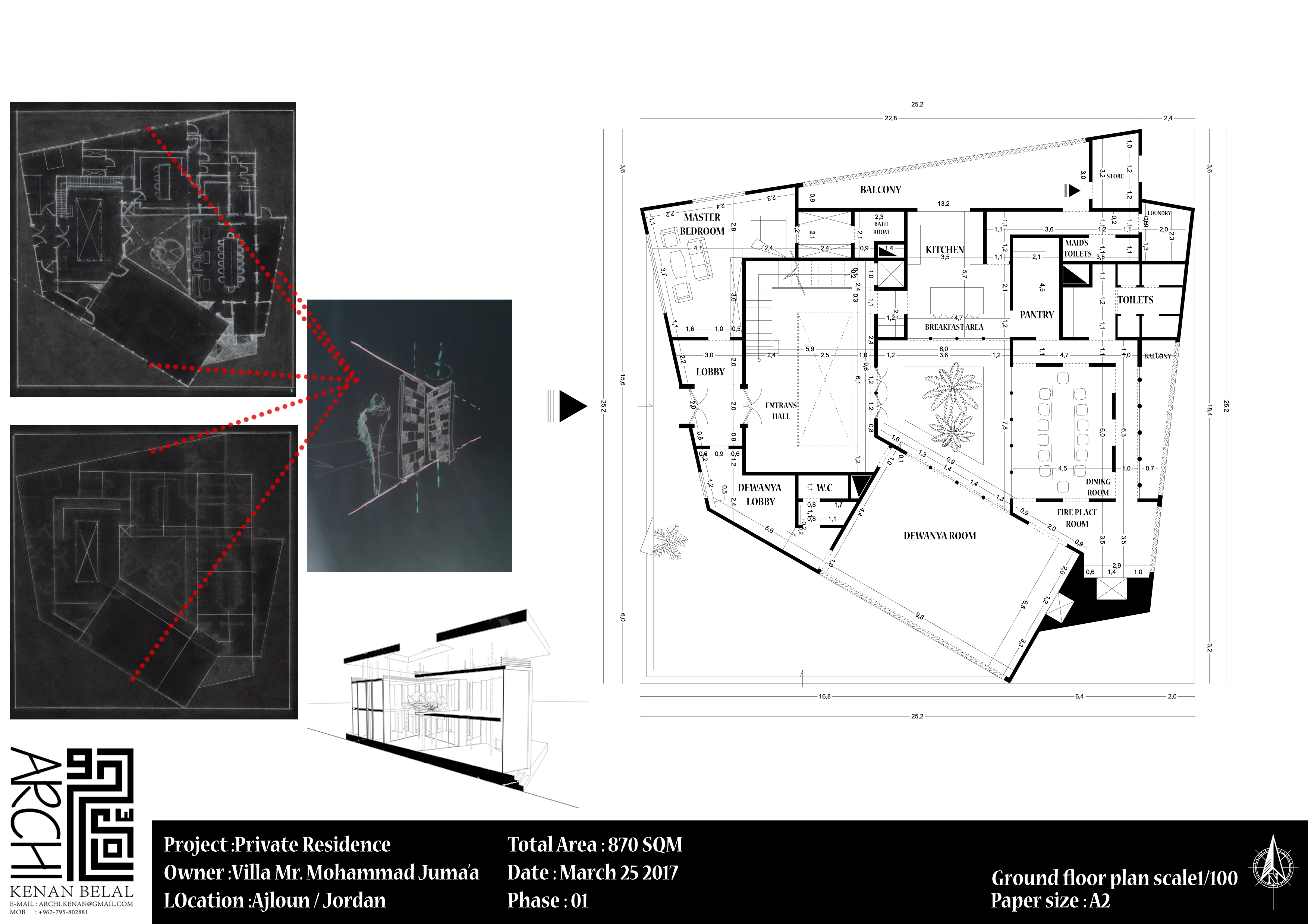 Kenan Belal丨别墅建筑丨Mr. Jum'aa Villa-8