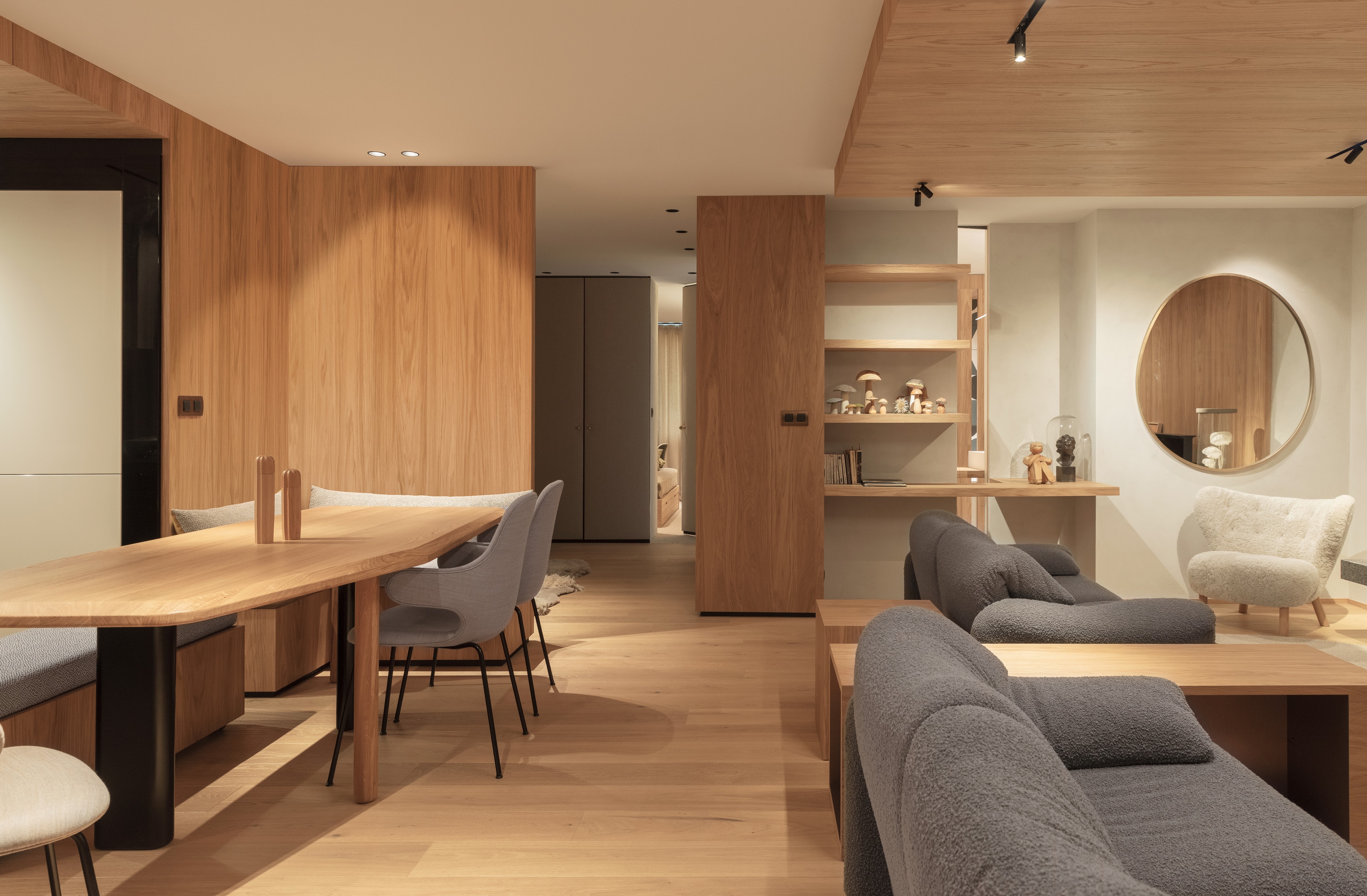 复古与现代共融，70 年代建筑里的优雅公寓-1