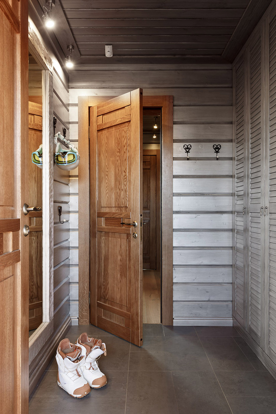 雪域风情 | Courchevel 风格木屋设计-12