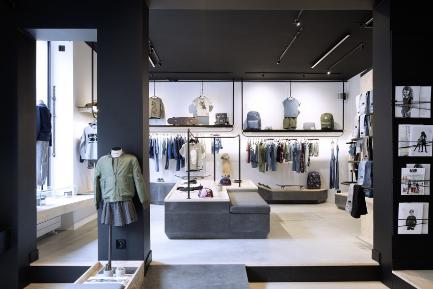 潮流童装品牌 FINGER IN THE NOSE 新店设计-11