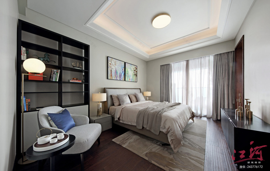 238㎡招商双玺花园大平层,私宅陈设-16