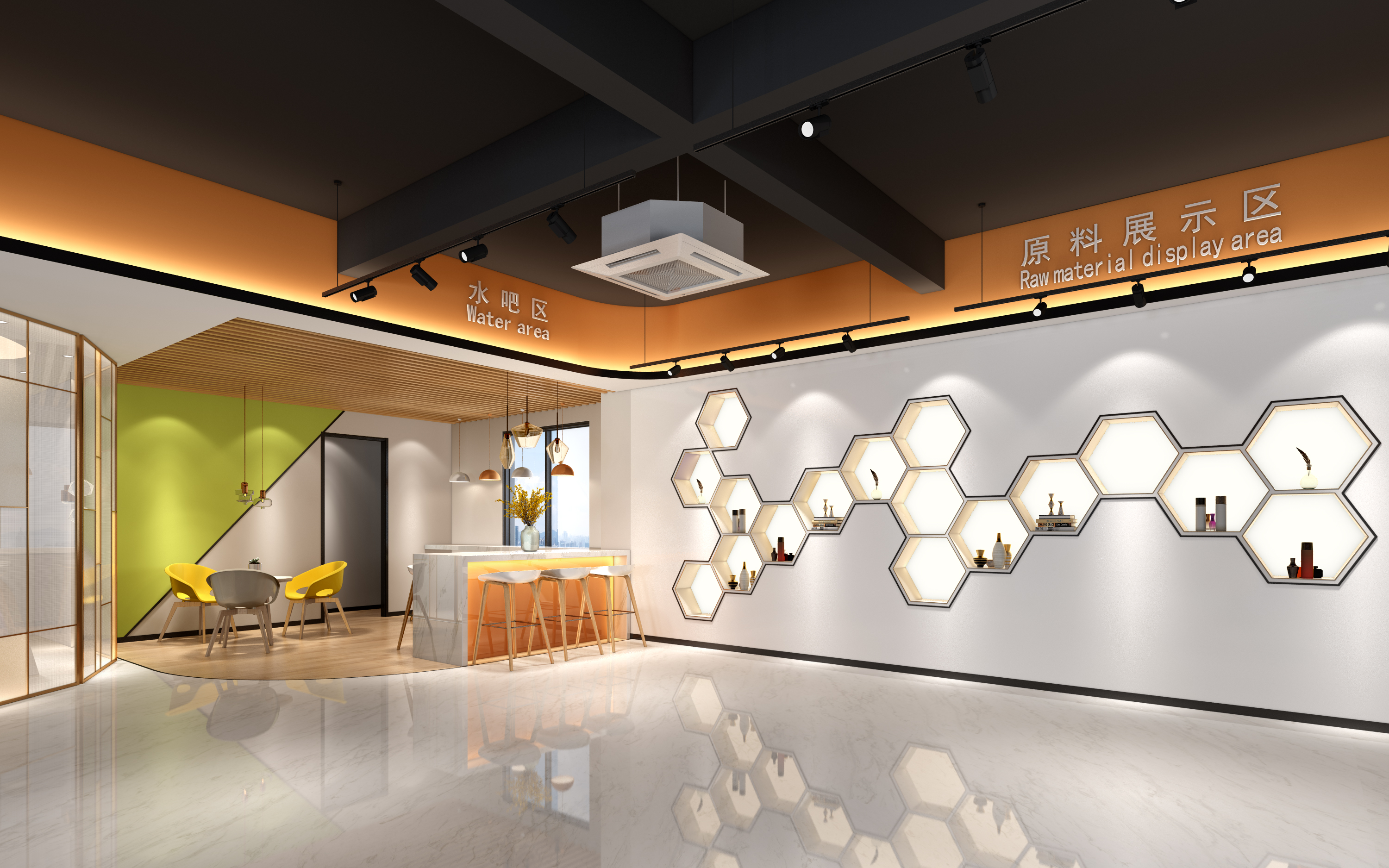 广州华园美妆化妆品研究中心办公室装修设计-10