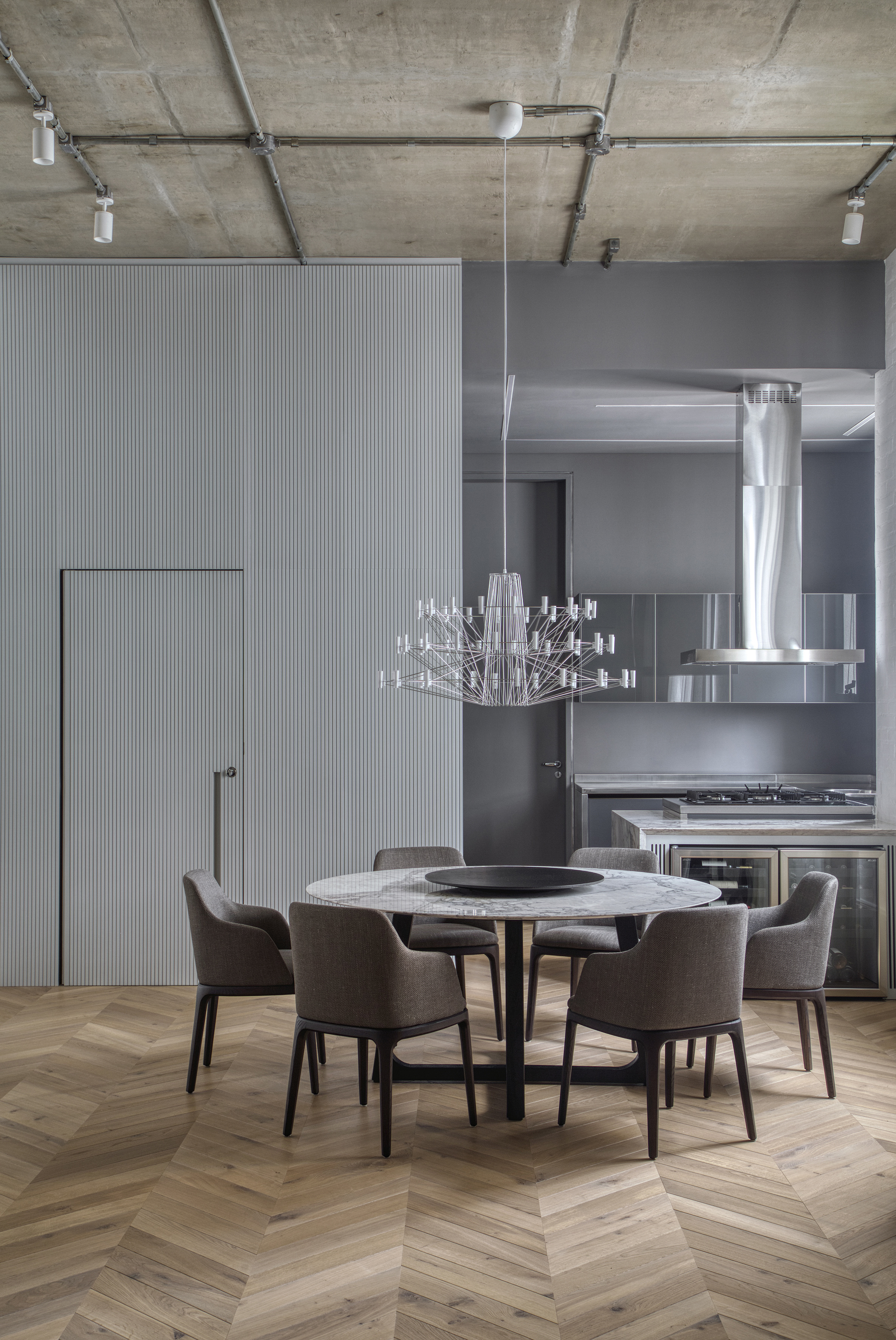 圣保罗西边 160 平米个性公寓设计-4