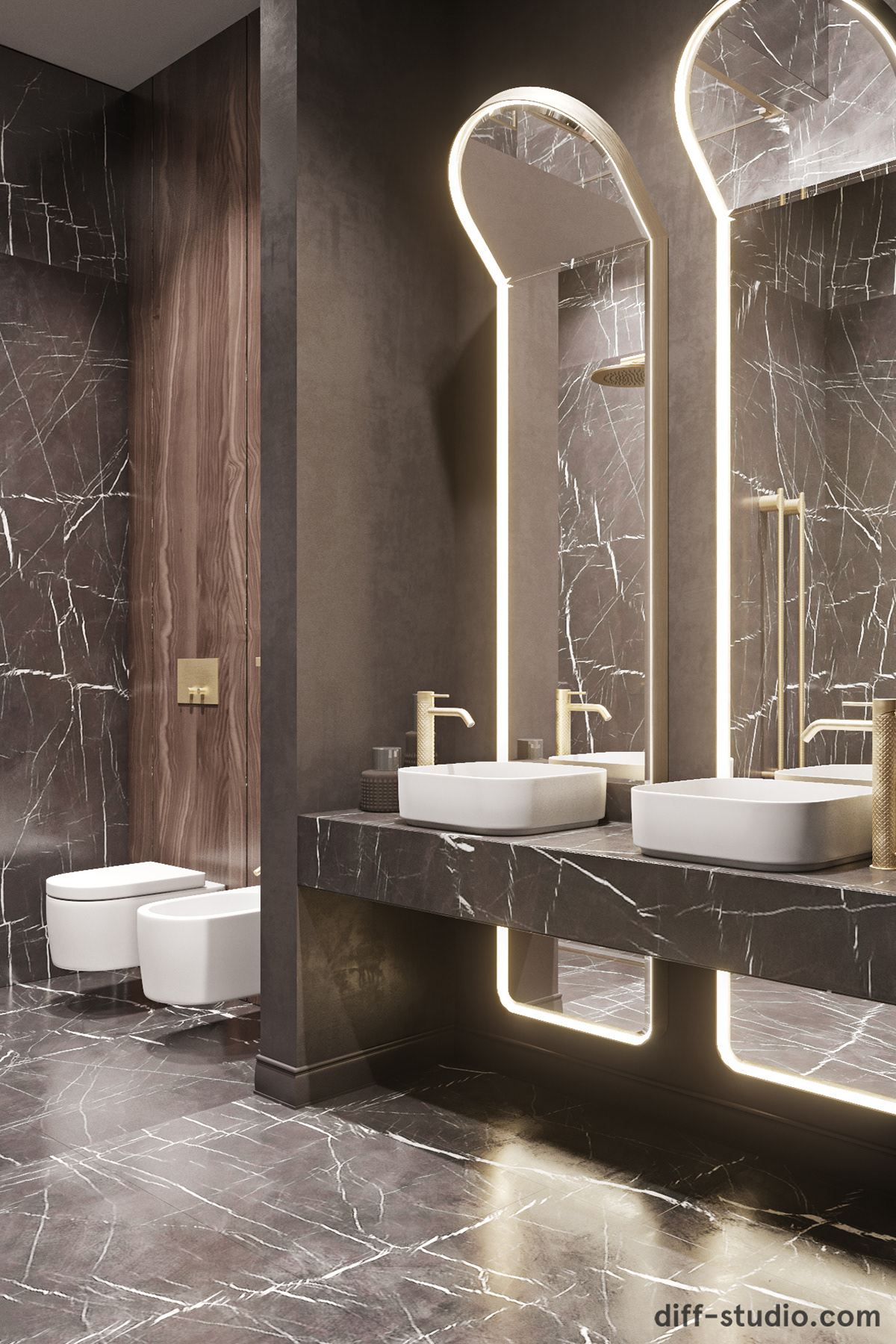 莫斯科 5 米高挑公寓丨俄罗斯莫斯科-12