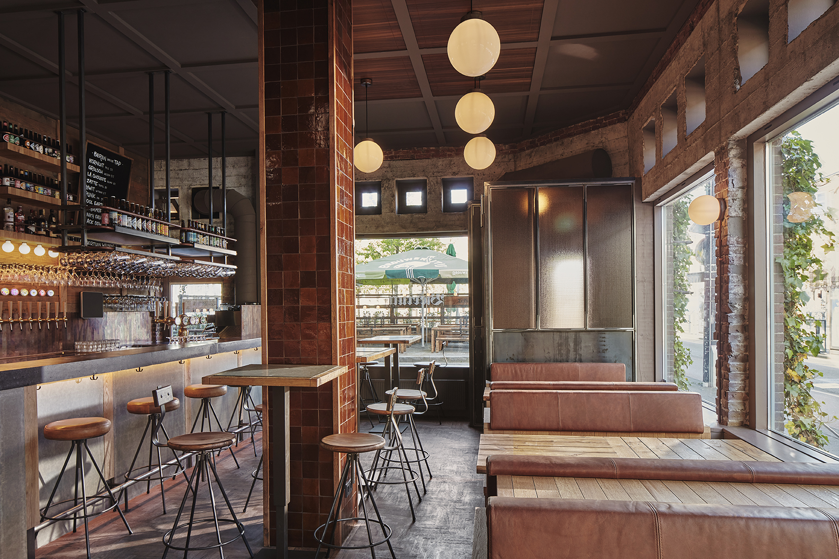 阿姆斯特丹 De Biertuin West 酒吧丨荷兰阿姆斯特丹丨Studio Modijefsky-8