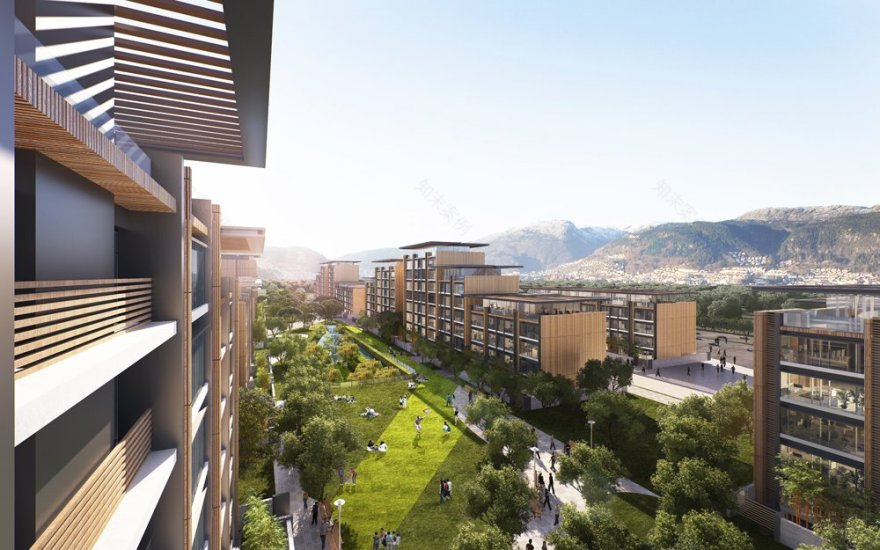 北京地铁 16 号线北安河站综合利用项目 | 绿色办公建筑的典范-1