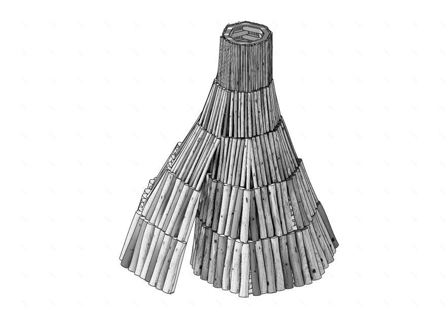 法国湖畔木构建筑· La Charbonnière-20