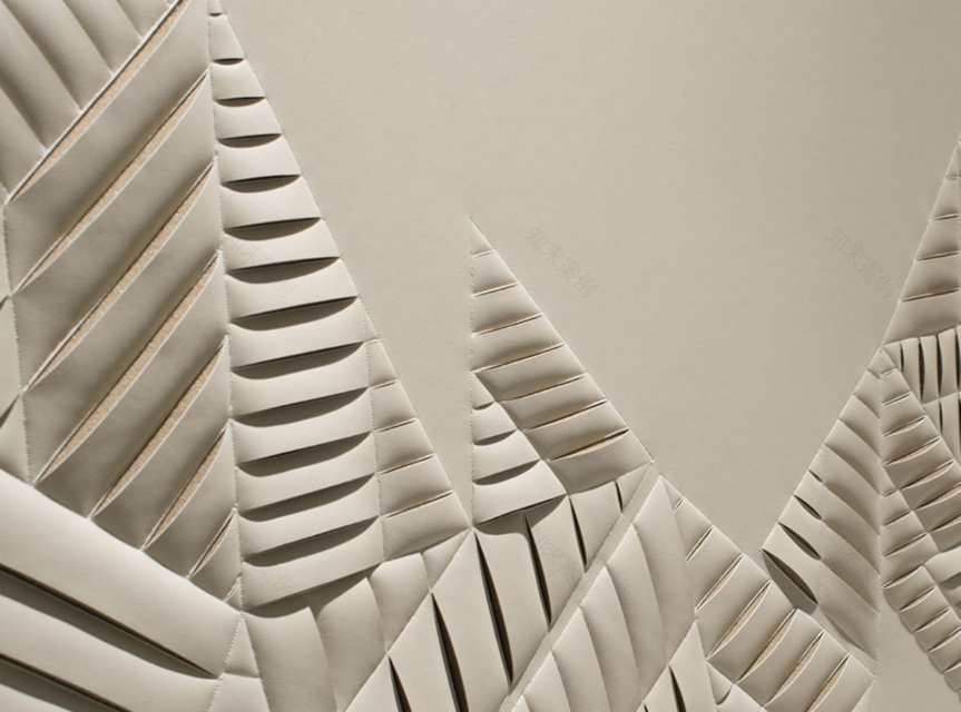 皮雕工艺在室内墙面设计中的应用-50