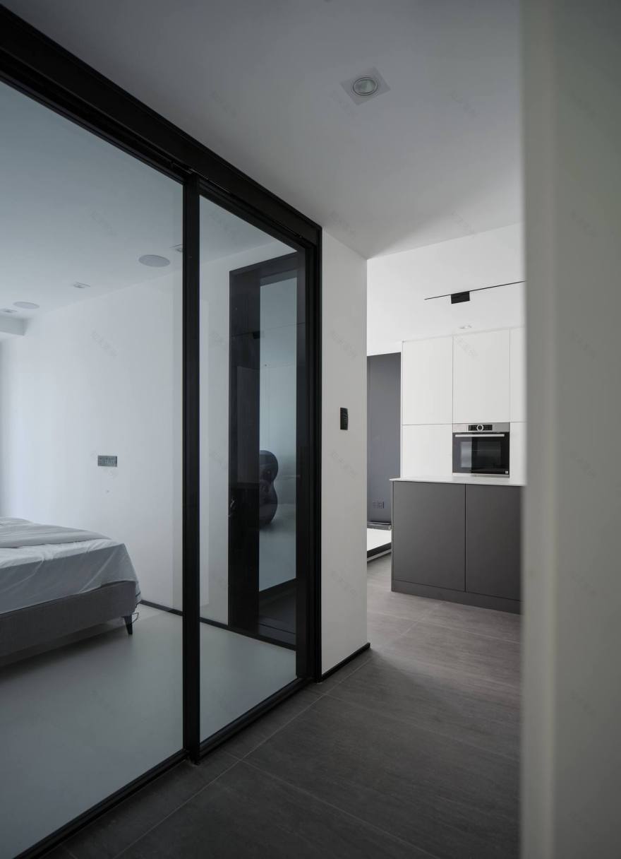 独居时光,编织一个人的梦——沈健 90 平米自由无拘束空间设计-34