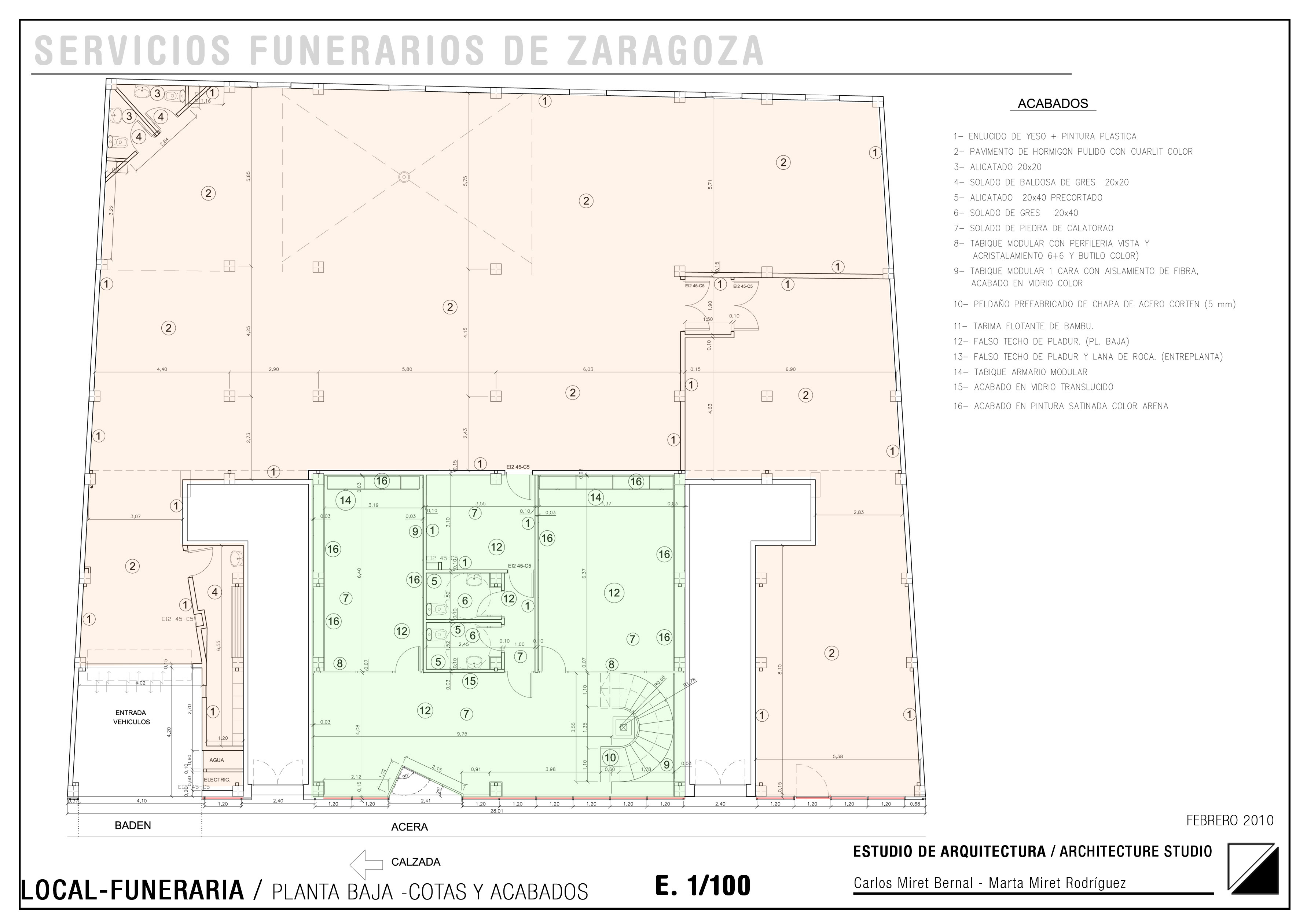 Reform and adequacy of business premises - Funeral Home . Funespaña-56