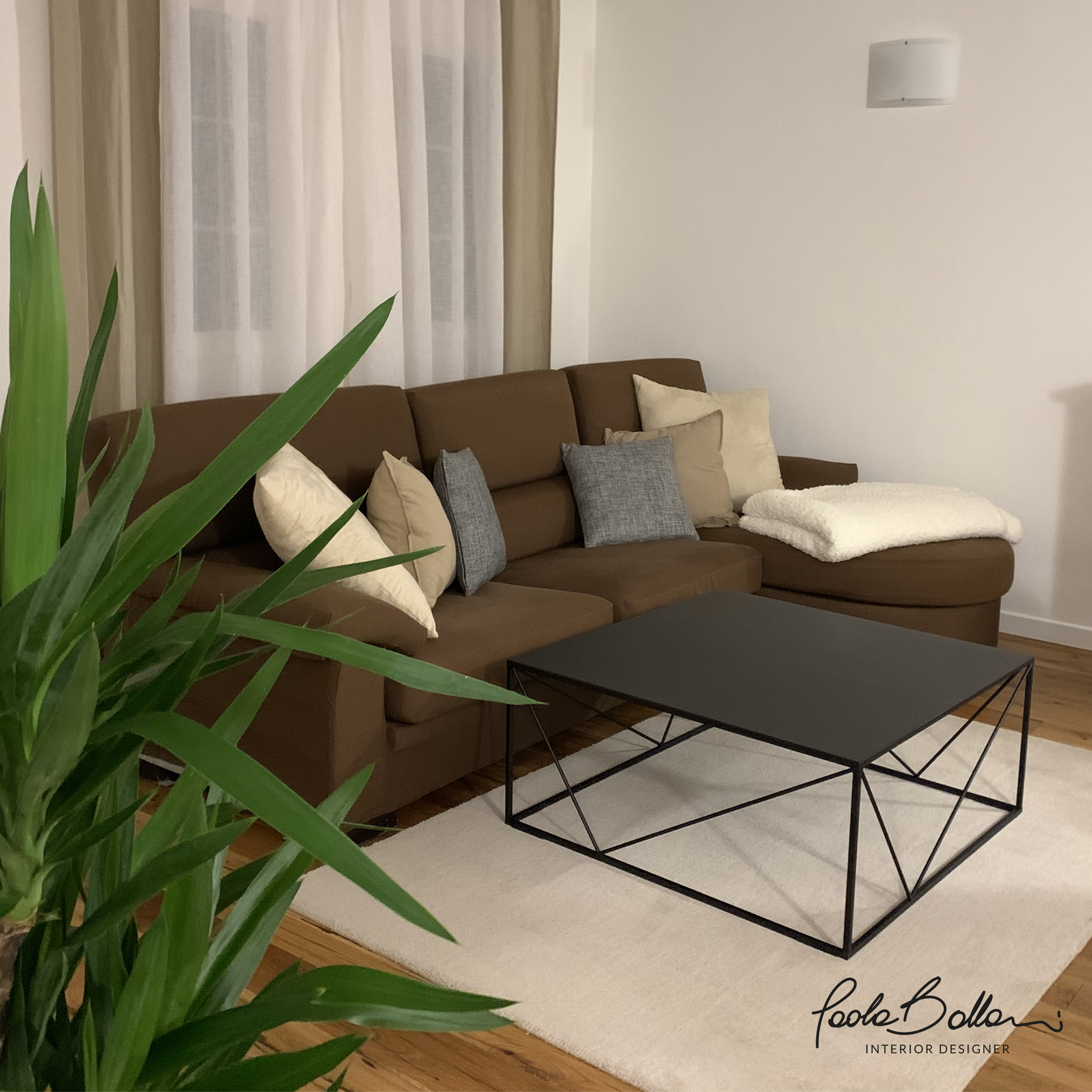 温馨乡村客厅软装设计-3